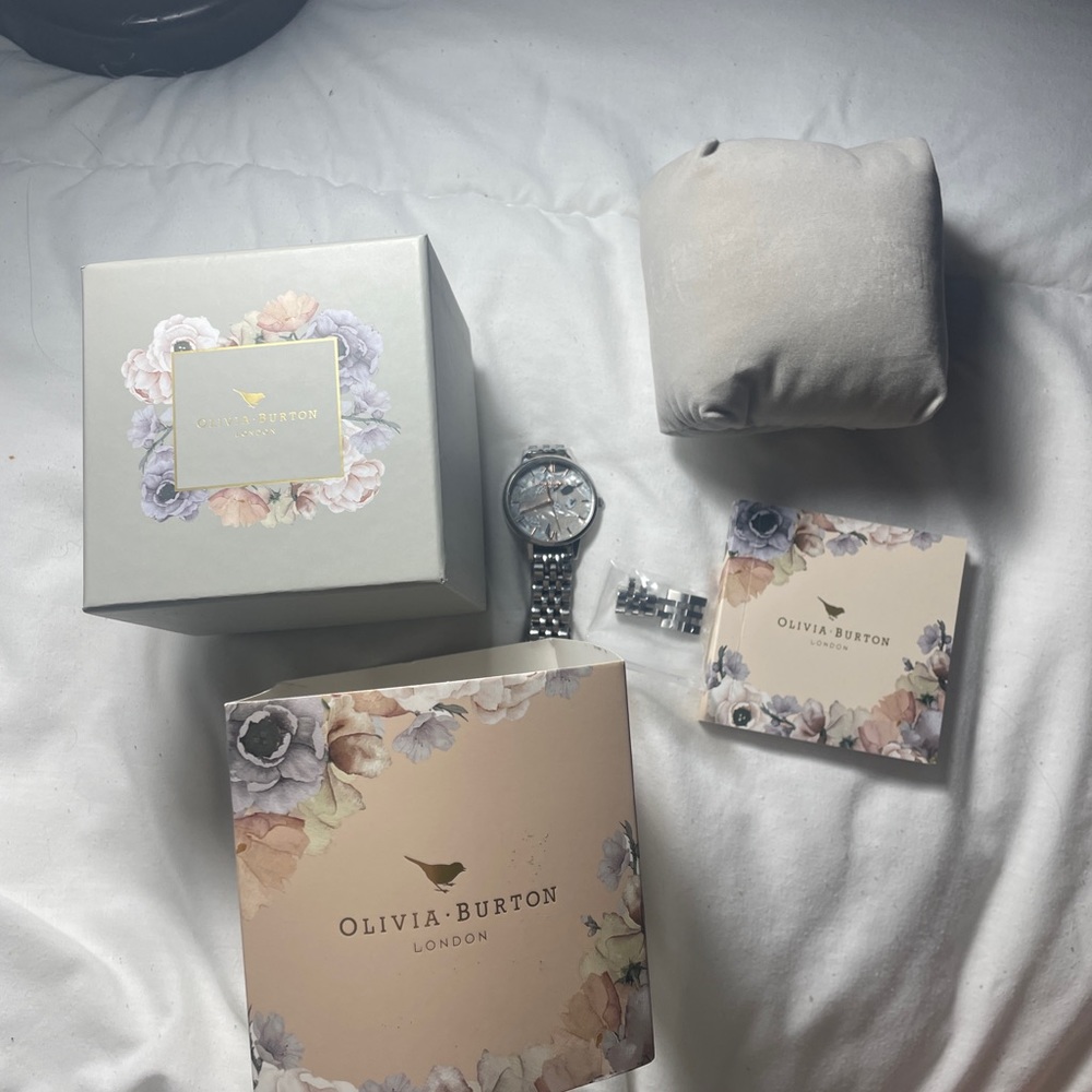 Olivia Burton London floral Watch